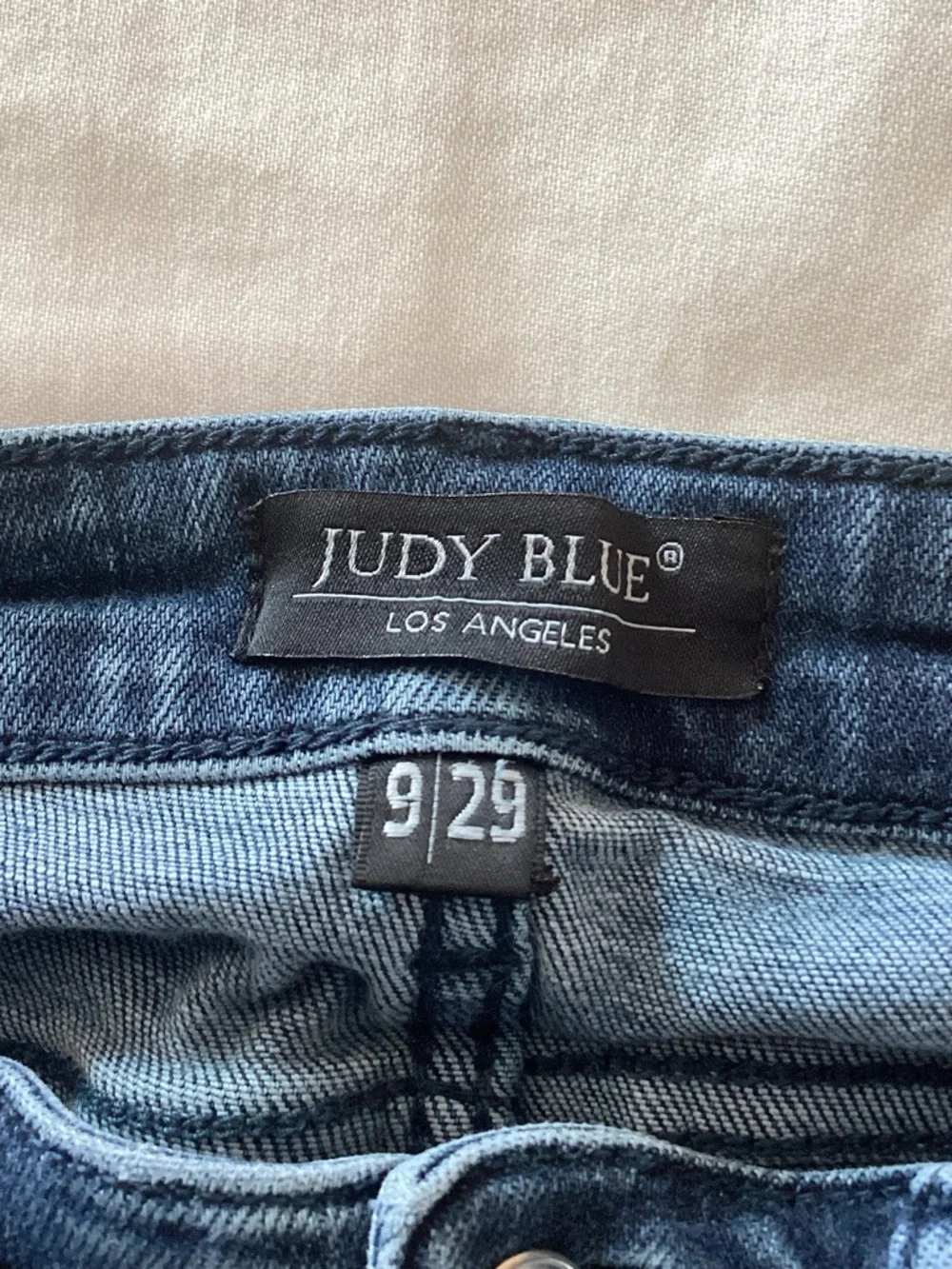 Judy Blue bootcut straight leg dark jeans - Picture 3 of 8